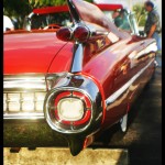 1959 Red Cadillac - Classic Car Show - Davie FL May 2012
