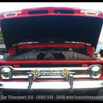 Davie FL Car Show Red Custom Chevy