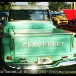 Davie FL Car Show Turquois Chevy